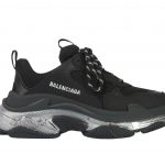 Balenciaga Triple S Clear Sole Black Ivory (W)