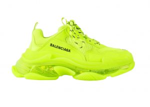 Balenciaga Triple S Clear Sole Yellow (W)