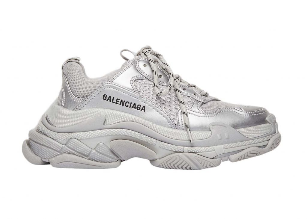 Balenciaga Triple S Silver (W)