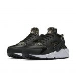 Nike Air Huarache Run Print Leopard Black (W)