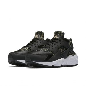 Nike Air Huarache Run Print Leopard Black (W)