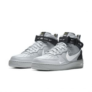 Nike Air Force 1 Mid Utility Wolf Grey Black