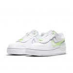 Nike Air Force 1 Shadow White Electric Green (W)