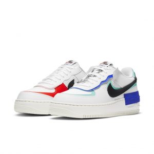 Nike Air Force 1 Shadow White Blue Black (W)