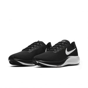 Nike Air Zoom Pegasus 37 Black White (Extra Wide)