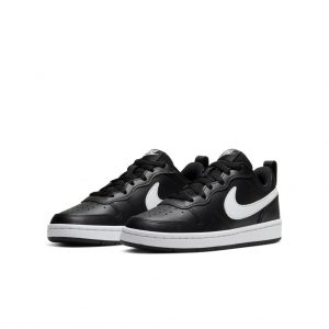 Nike Court Borough 2 Black White (GS)