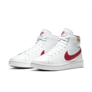 Court Royale 2 Mid White University Red