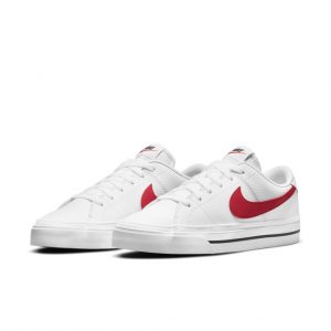 Nike Court Legacy White University Red