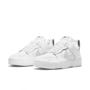 Nike Dunk Low Disrupt White Silver (W)