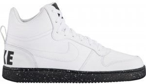 Nike Court Borough Mid White Black Speckled Sole