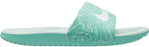 Nike Kawa Slide Print Emerald Rise (GS)