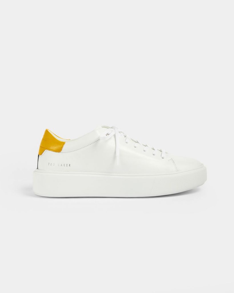 ted-baker-sneaker 246700-WHITE-YELL-39