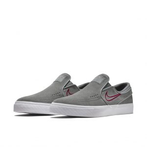 Nike SB Zoom Stefan Janoski Slip-On Gunsmoke Red Crush