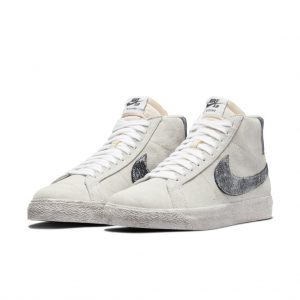 Nike SB Blazer Mid Faded Sail Black