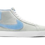 Nike SB Blazer Mid Soft Grey Baby Blue