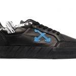 OFF-WHITE Vulc Low Black/Blue Leather SS21