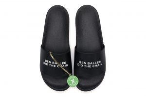 Straye „Ben Baller Did The Chain“ Slide Black