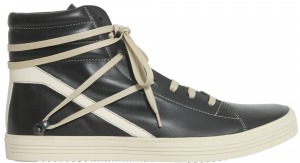 Rick Owens Geothrasher High Black Leather