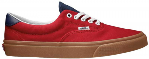 Vans Era 59 Varsity Sport Racing Red Dress Blues