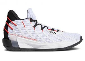 adidas Dame 7 Rip City Cloud White