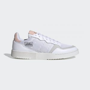 adidas Supercourt Schuh Cloud White / Cloud White / Vapour Pink (EF5873)