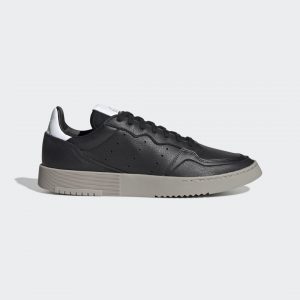 adidas Supercourt Schuh Core Black / Core Black / Cloud White (EF9187)