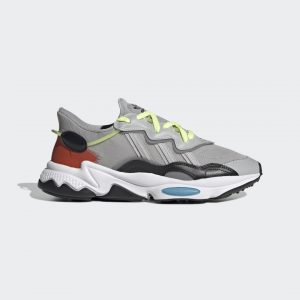 adidas OZWEEGO Schuh Grey Two / Core Black / Hazy Blue (FX6058)