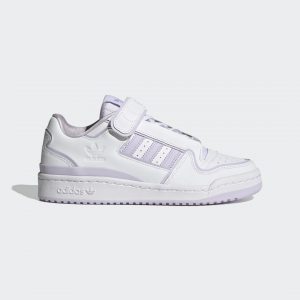 adidas Forum Plus Schuh Cloud White / Cloud White / Purple Tint (FY3795)