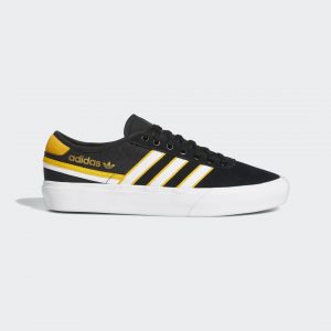 adidas Delpala Schuh Core Black / Cloud White / Crew Yellow (FY7456)