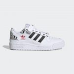 adidas Forum Low Schuh Cloud White / Core Black / True Pink (FZ3908)
