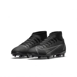 Nike Jr. Mercurial Superfly 8 Club MG Fußballschuh für verschiedene Böden für jüngere/ältere Schwarz (CV0790-004)