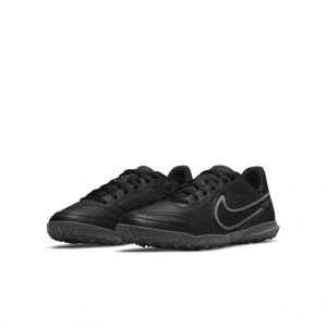 Nike Jr. Tiempo Legend 9 Club TF Turf-Fußballschuh für jüngere/ältere Schwarz (DA1334-004)