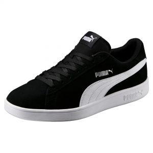 Puma Smash v2 Schwarz/Weiß/Silber (364989-01)