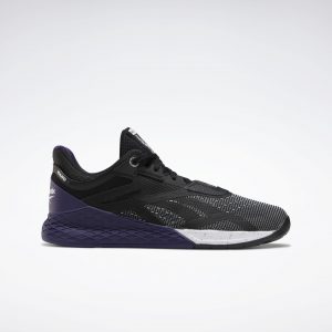 Reebok  Nano X Black / White / Mystic Orchid (EF7071)