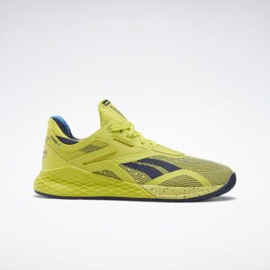 Reebok  Nano X Chartreuse / Vector Navy / White (FY0670)