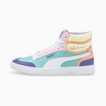Puma x Ralph Sampson Mid  Blau/Rosa/Weiß (370847-23)