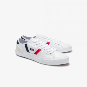 Lacoste Herren-Sneakers SIDELINE Weiss (39CMA0052-407)