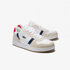 Lacoste Damen-Sneakers T-CLIP Weiss (40SFA0043-407)