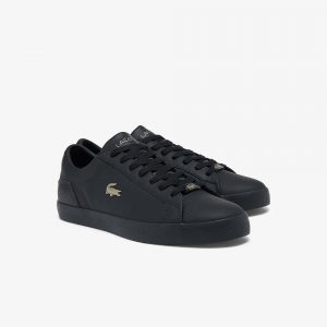 Lacoste Herren-Sneakers LEROND Schwarz (41CMA0015-02H)