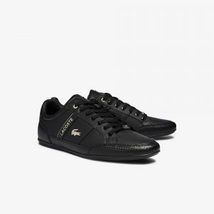 Lacoste Herren-Sneakers CHAYMON Schwarz (41CMA0063-02H)
