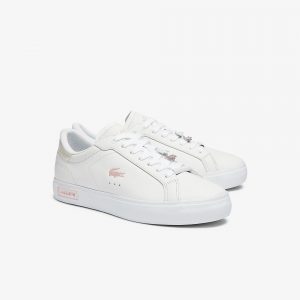 Lacoste Damen-Sneakers POWERCOURT Weiss (41SFA0082-1Y9)