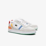 Lacoste Damen-Sneaker T-CLIP Lacoste x Polaroid – White & Green Size 35.5 Grün (41SFA0117-082)