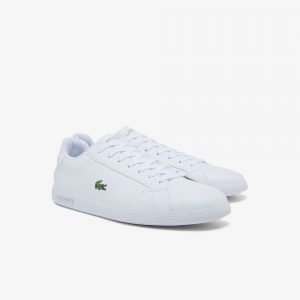 Lacoste Herren-Sneakers GRADUATE Weiss (41SMA0012-21G)