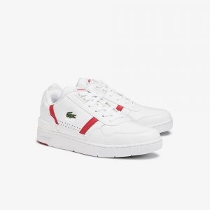 Lacoste Herren-Sneakers T-CLIP Weiss (41SMA0023-286)