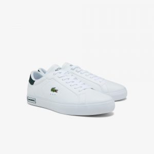 Lacoste Herren-Sneakers POWERCOURT Weiss (41SMA0028-1R5)