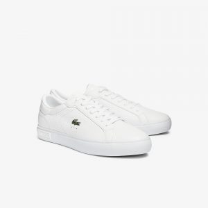 Lacoste Herren-Sneakers POWERCOURT Weiss (41SMA0028-21G)