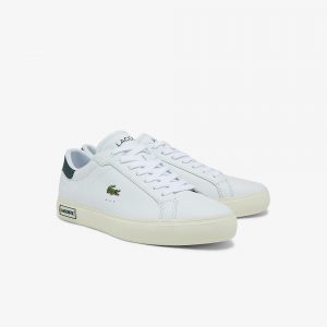Lacoste Herren-Sneakers POWERCOURT Weiss (41SMA0031-1R5)