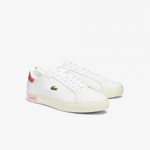Lacoste Herren-Sneakers POWERCOURT Weiss (41SMA0031-B53)