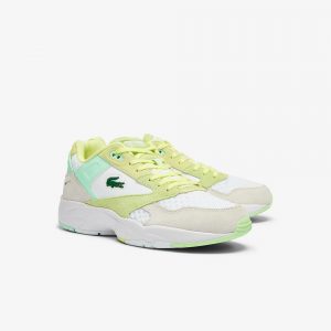 Lacoste Herren-Sneakers STORM 96 LO Weiss (41SMA0034-2H8)