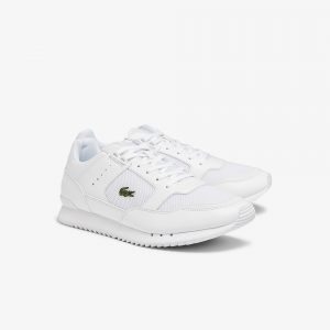 Lacoste Herren-Sneakers PARTNER PISTE Weiss (41SMA0037-21G)